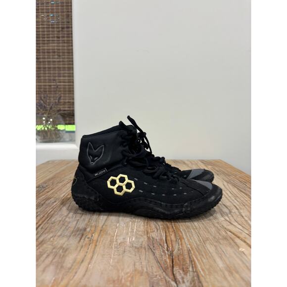 Rudis Wrestling Shoes Dave Schultz Sly Fox Black Gold Size 8 - Picture 1 of 6